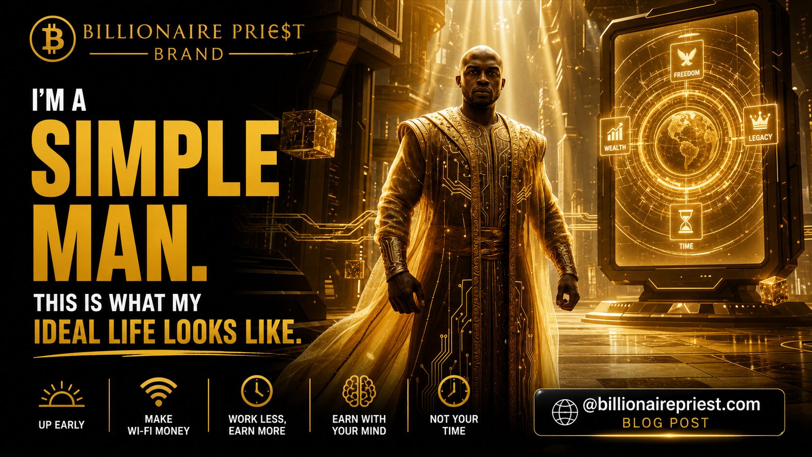 I'm a Simple Man. This Is What My Ideal Life Looks Like. billionaire
