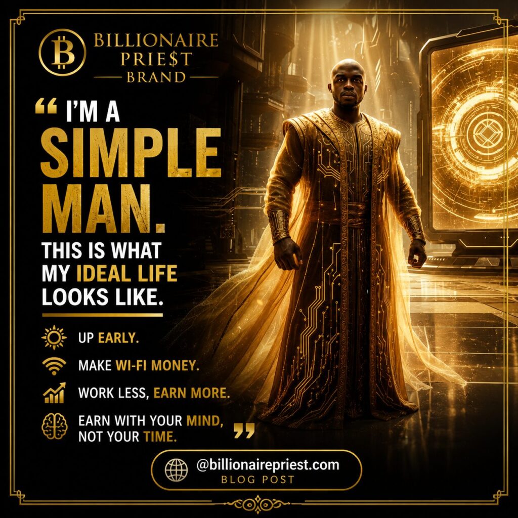 I'm a Simple Man. This Is What My Ideal Life Looks Like. billionaire